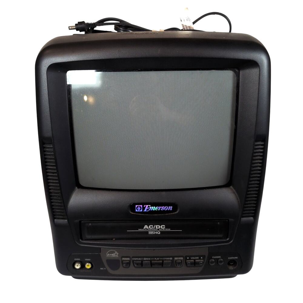 Vintage EMERSON VHS/TV Combo 2002 EWC0902  *AS IS- Non Working READ